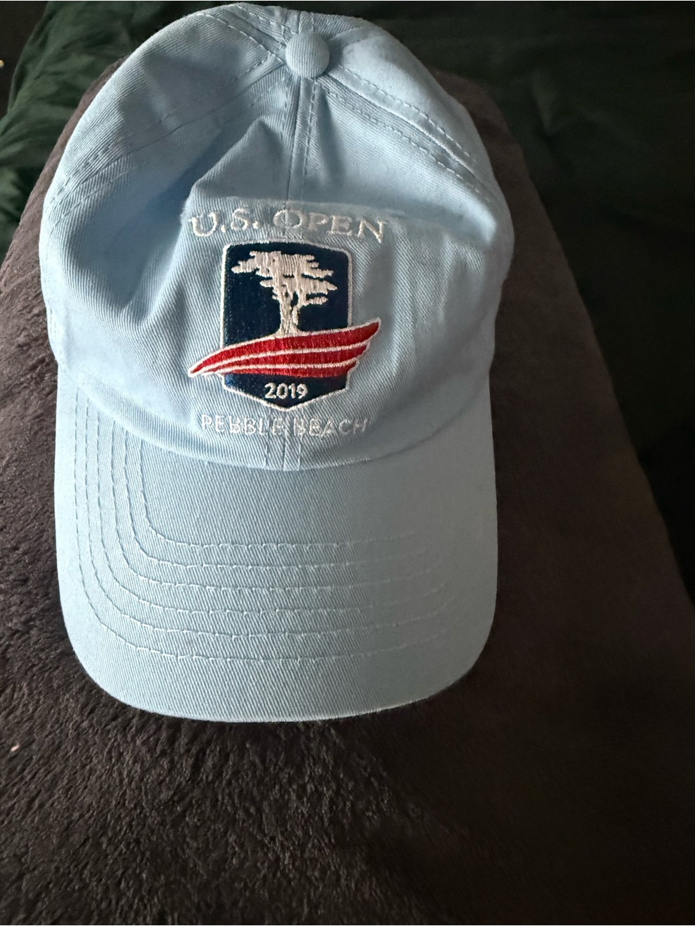 2019 U.S. OPEN Pebble Beach Light Blue Baseball Cap